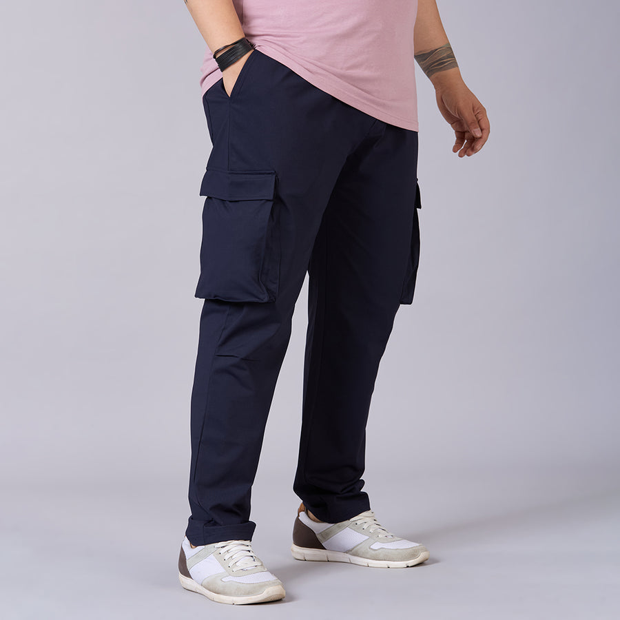 Cargo Track Pants with Utility Pockets