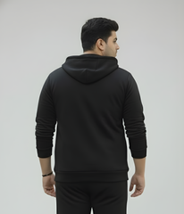 Plus Size Men’s  Zip-Open Hoodie